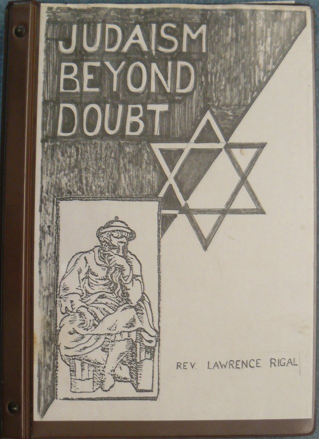 Judaism Beyond Doubt - Front Cover