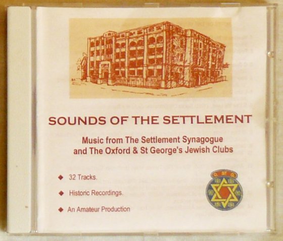 Sounds of the Settlement - Front Cover